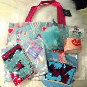 MERMAID GIFT SET ADORABLE PINK AQUA BUNDLE *NEW*